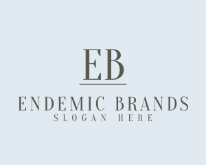 Minimalist Fashion Brand logo design