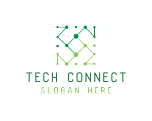 Digital Tech Network logo design