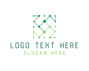 Networking - Digital Tech Network logo design