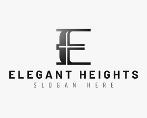 Premium Elegant Stylish Letter E logo design