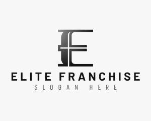 Premium Elegant Stylish Letter E logo design