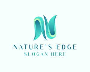 Nature Flower Garden logo design