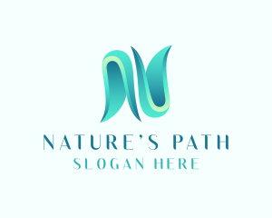 Nature Flower Garden logo design