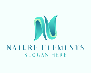 Nature Flower Garden logo design