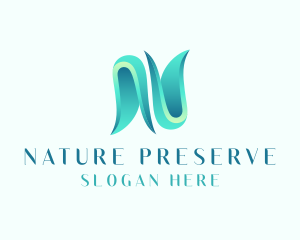 Nature Flower Garden logo design