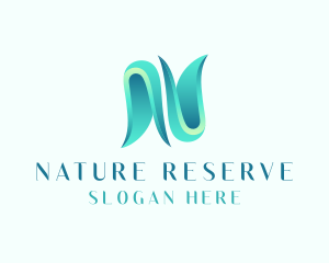 Nature Flower Garden logo design