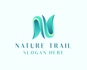 Nature Flower Garden logo design