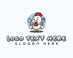 Spoon Fork Chicken Logo