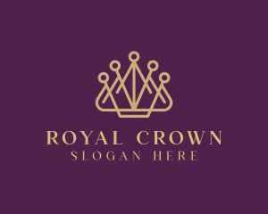 Finance Crown Wealth  logo design