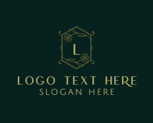 Stylish Floral Boutique Logo