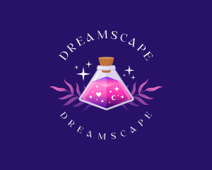 Mystical Magic Potion logo design