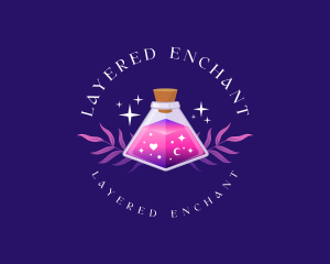 Mystical Magic Potion logo design