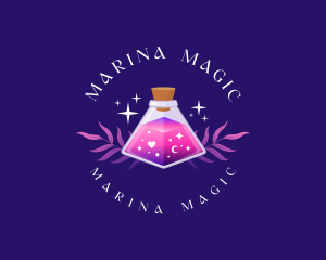 Mystical Magic Potion logo design