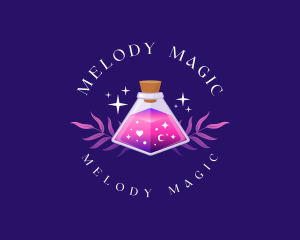 Mystical Magic Potion logo design