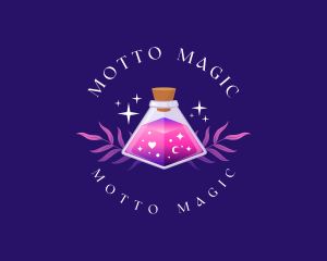 Mystical Magic Potion logo design