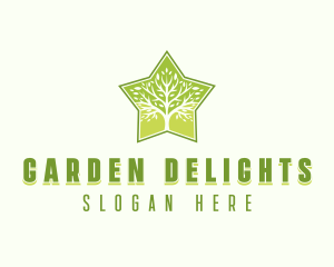 Tree Plant Botanical logo design