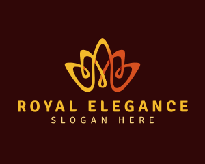 Royal Crown Loop logo design