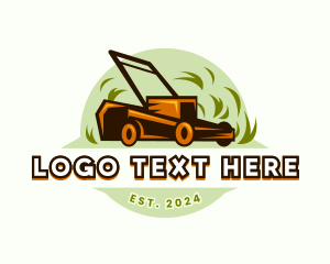 Yard Lawn Mowing logo