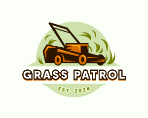 Yard Lawn Mowing logo