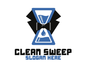 Formal Suit Cleaning logo design