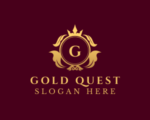 Gold Crown Boutique logo design