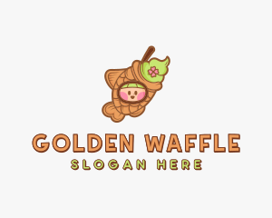 Gourmet Taiyaki Dessert  logo design