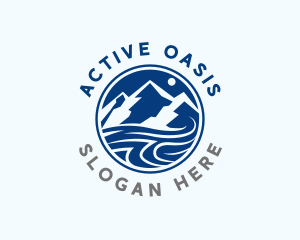 Summit Mountain Adventure logo design