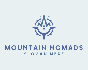 Mountain Adventure Navigation logo design