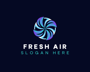 Air Cooling Turbine logo design