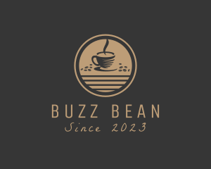 Coffee Bean Cup logo design