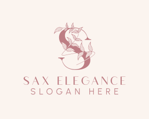 Elegant Natural Letter S logo design