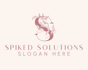 Elegant Natural Letter S logo design