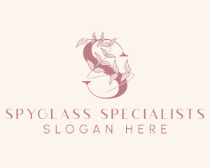 Elegant Natural Letter S logo design