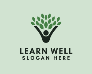 Eco Plant Wellness  logo design