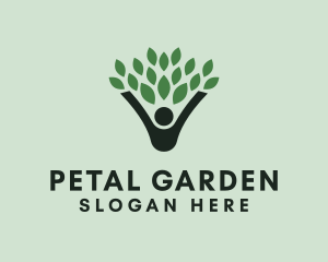 Eco Plant Wellness  logo design