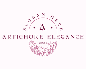 Elegant Flower Boutique logo design