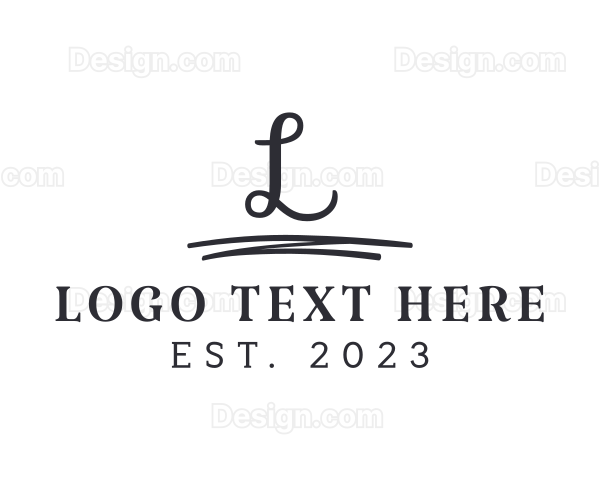 SImple Business Signature Logo