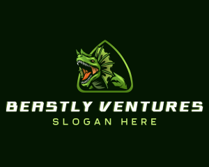 Jurassic Dinosaur Beast logo design