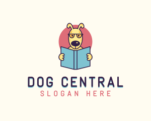 Pet Dog Book logo design