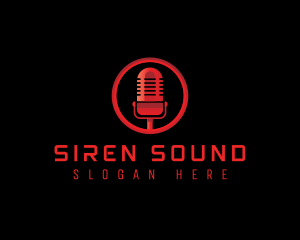 Mic Sound Podcast logo design