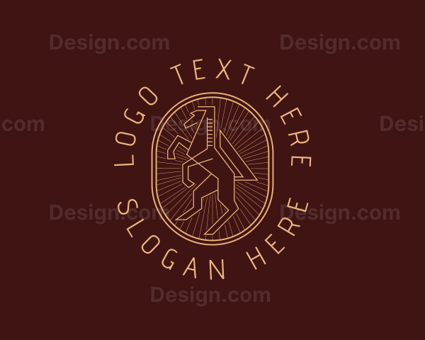 Luxury Horse Stallion Logo