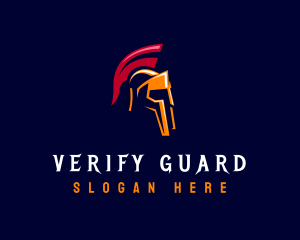 Gladiator Spartan Warrior logo design