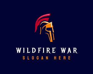 Gladiator Spartan Warrior logo