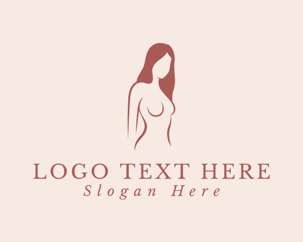 Nude logo example 3