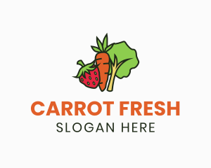 Fruits Vegetable Farm logo design