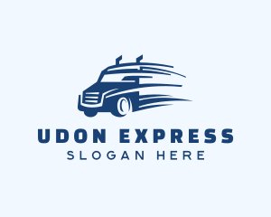 Blue Express Trucking logo design