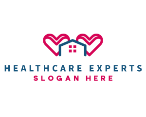 Healthcare Heart Clinic logo design