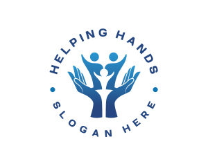 Hand Family Community logo design