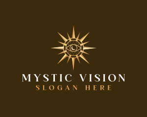 Celestial Mystic Eye logo design