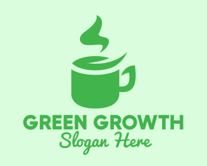 Herb Tea Cup logo design